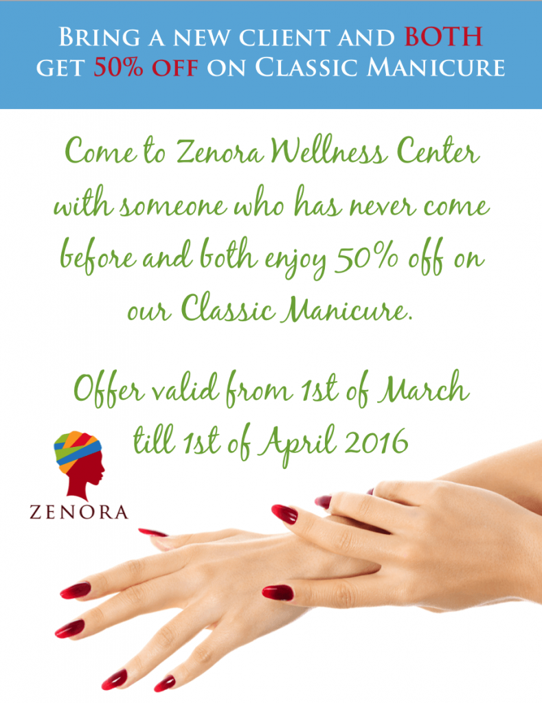 Manicure Promotion Zenora 2016